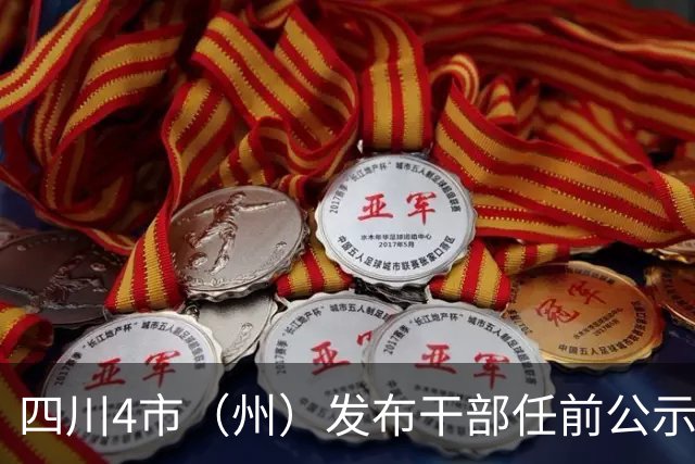 四川4市（州）发布干部任前公示
